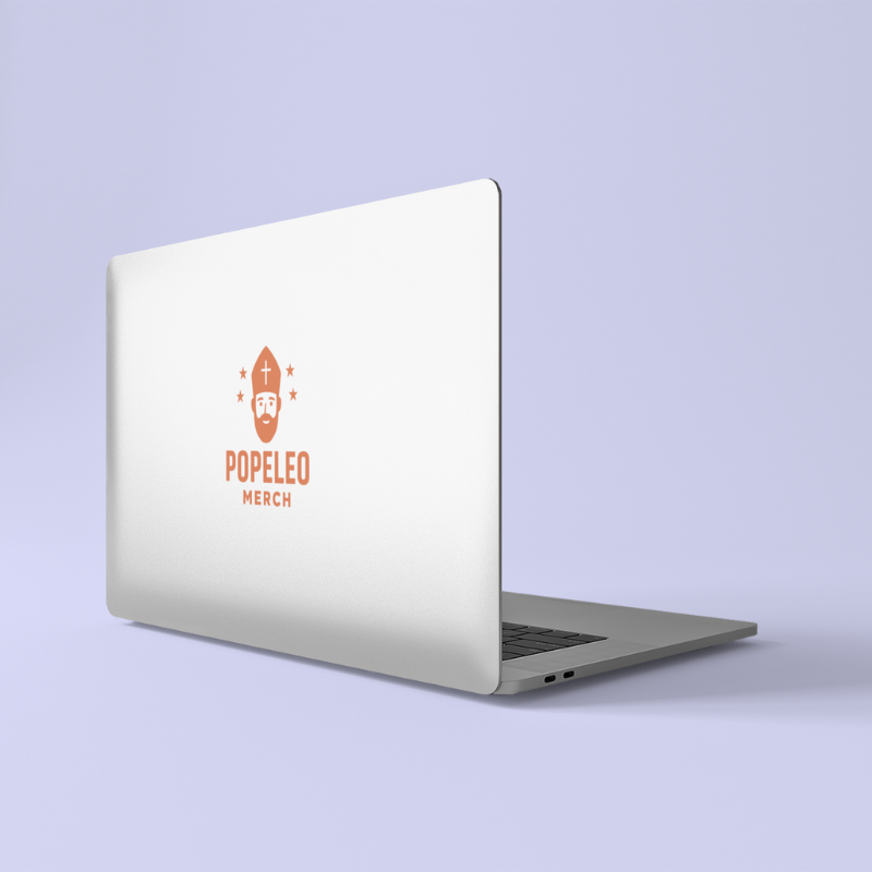 POPELEO MERCH Rust Terracotta Bubble-Free Stickers - POPELEO MERCH
